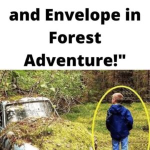 “Magical Discovery: Child’s Adventure in the Forest Unveils Mysterious Abandoned Car and Envelope”