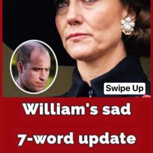 All the information we need to know about Kate Middleton’s recuperation is included in Prince William’s seven-word update