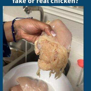 Woman shares a photo of chicken breast which was ‘spaghettified’