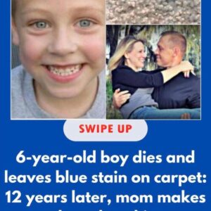 6-yr-old boy dies and leaves blue stain on carpet: years later, mom makes heartbreaking discovery